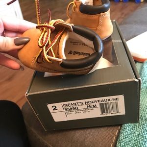 Baby timberland booties